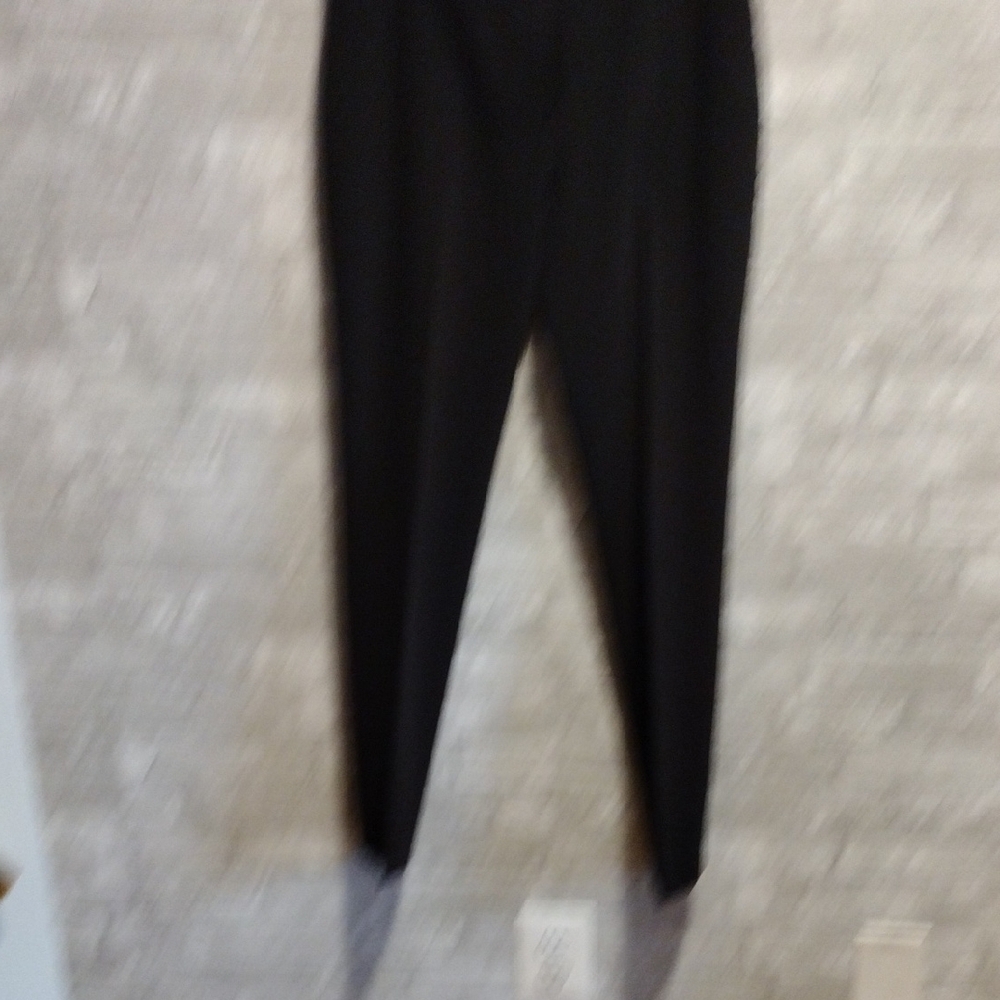 Black High-Waisted Pants